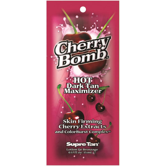 Supre Tan Cherry Bomb Tanning Accelerator Lotion Sachet 15ml