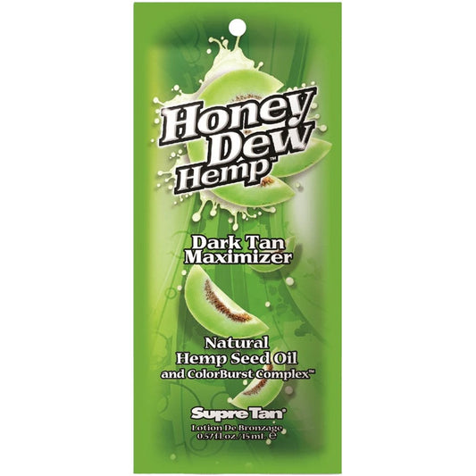 Supre Tan Honey Dew Hemp Tanning Accelerator Sachet 15ml