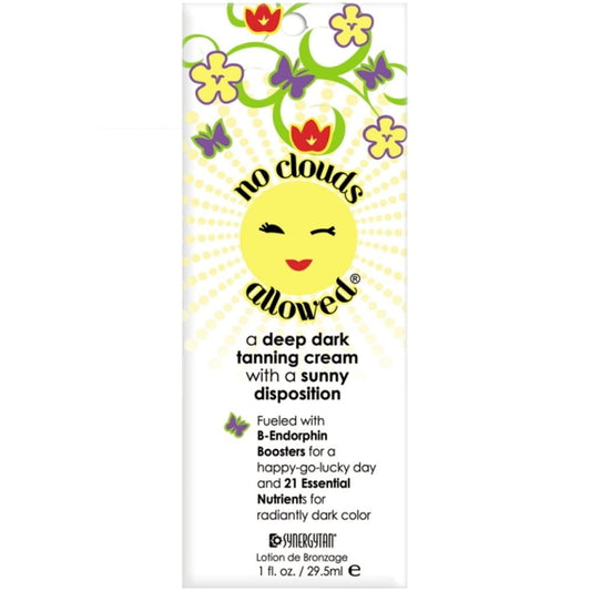 Synergy Tan No Clouds Allowed Tanning Cream Accelerator Sachet 29.5ml