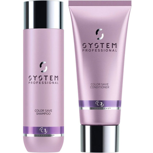 System Professional Colour Save Shampoo 250ml & Conditioner 200ml Twin