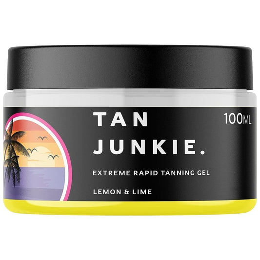 Tan Junkie Lemon & Lime Extreme Rapid Tanning Accelerator Gel 100ml