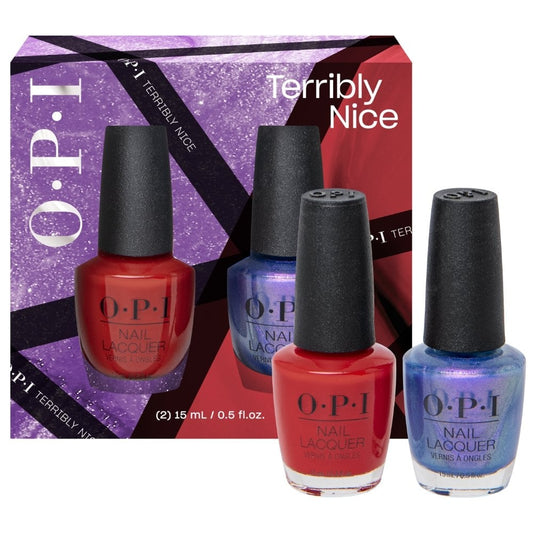 OPI Terribly Nice Holiday Nail Polish Duo Pack 2 x 15ml