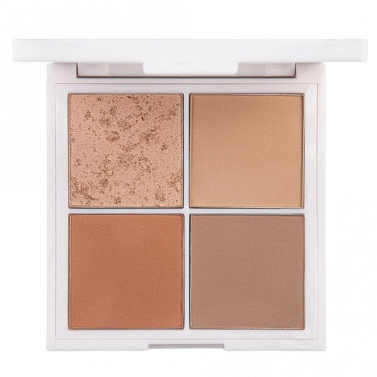 The Beauty Crop 4 Colour Face Blush Palette Coco Bronze