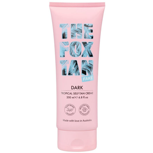 The Fox Tan Dark Tropical Self Tan Creme 200ml