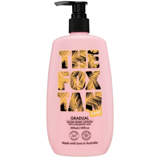 The Fox Tan Gradual Glow Body Self Tan Lotion 300ml