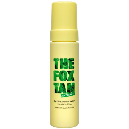 The Fox Tan Rapid Banana Whip Tanning Accelerator Foam 200ml