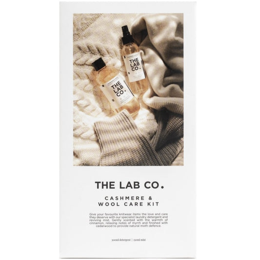 The Lab Co Cashmere & Wool Detergent & Mist Laundry Care Kit