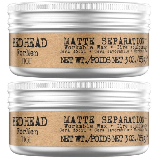 TIGI Bed Head Matte Separation Workable Wax Duo 2 x 85g