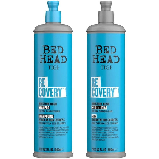 TIGI Bed Head Recovery Moisture Rush Shampoo & Conditioner Twin 2 x 600ml