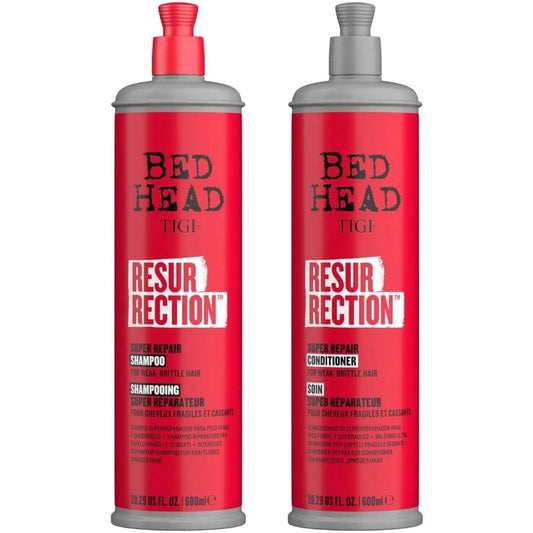 TIGI Bed Head Resurrection Super Repair Shampoo & Conditioner Twin 2 x 600ml