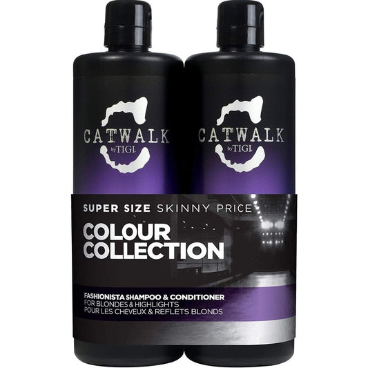 TIGI Catwalk Colour Collection Fashionista Shampoo & Conditioner 750ml Twin Pack