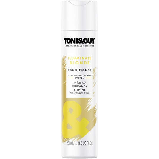 Toni & Guy Illuminate Blonde Fibre Strengthening System Conditioner 250ml