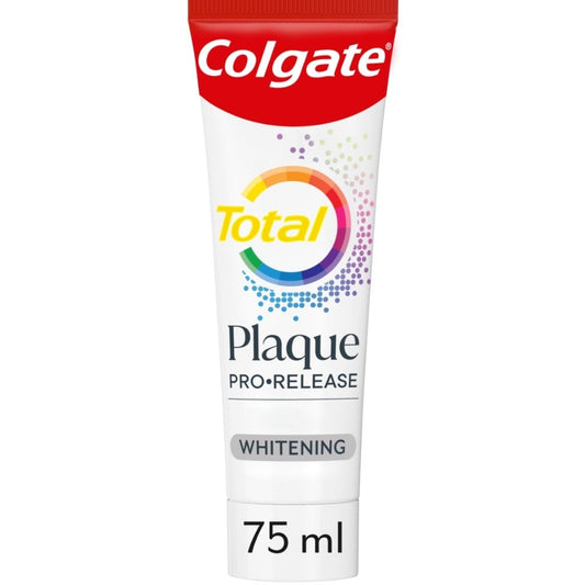 Colgate Total Plaque Pro-Release Whitening Toothpaste 75ml