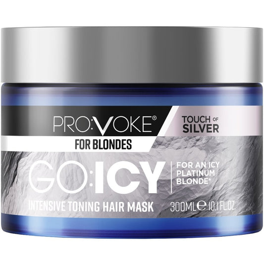 PROVOKE Touch Of Silver Go Icy Intensive Toning Hair Mask 300ml