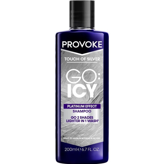 PROVOKE Touch Of Silver Go Icy Platinum Effect Shampoo 200ml