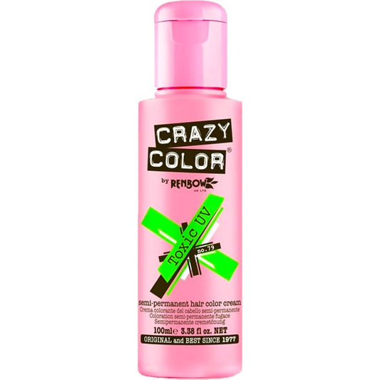 Crazy Colour Toxic UV Hair Dye 100ml