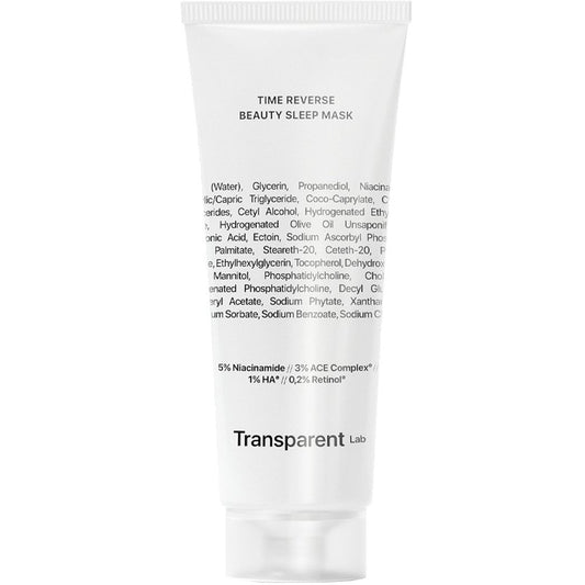 Transparent Lab Time Reverse Beauty Sleep Mask 75ml