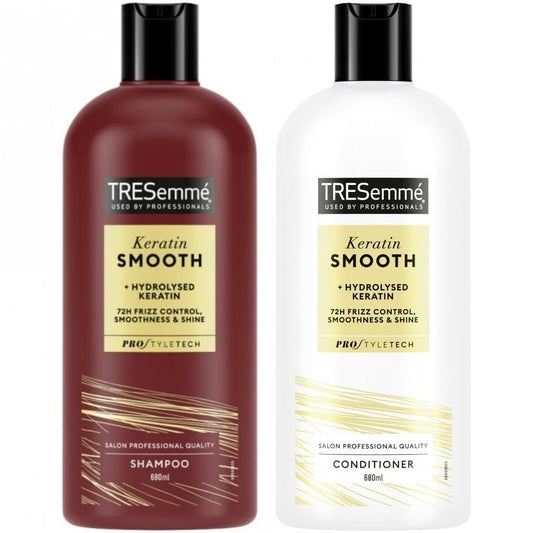 TRESemme Keratin Smooth Shampoo & Conditioner Twin 2 x 680ml