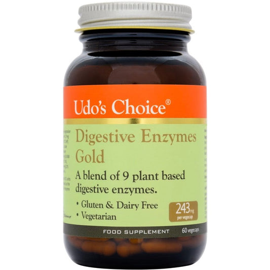 Udo's Choice Digestive Enzymes Gold 243mg 60 Vegecaps