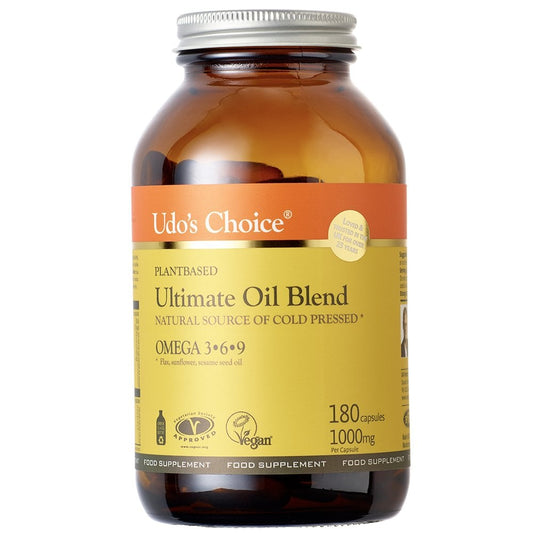 Udo's Choice Ultimate Oil Blend 1000mg 180 Capsules