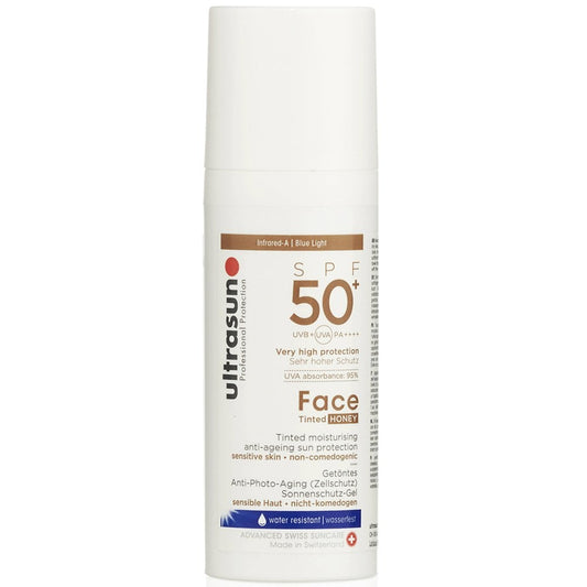 Ultrasun Face Tinted Honey Sun Protection SPF50+ 50ml