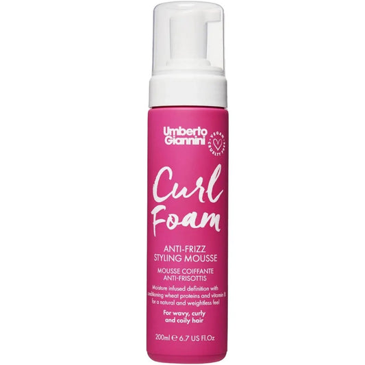 Umberto Giannini Curl Foam Anti-Frizz Styling Mousse 200ml