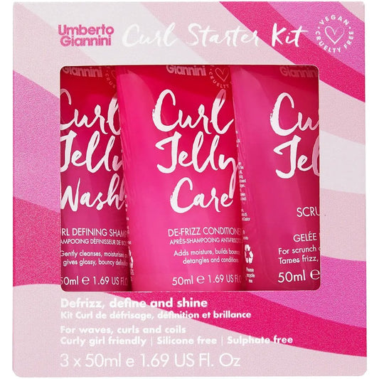 Umberto Giannini Curls Trio Starter Kit 3 x 50ml