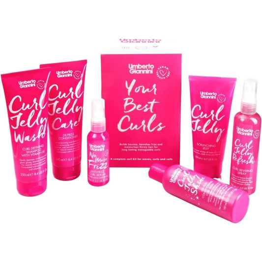 Umberto Giannini Your Best Curls 6 Piece Gift Set