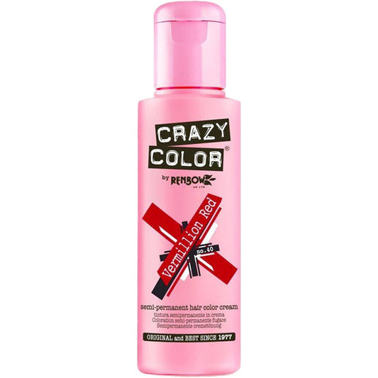 Crazy Colour Vermilion Hair Dye 100ml