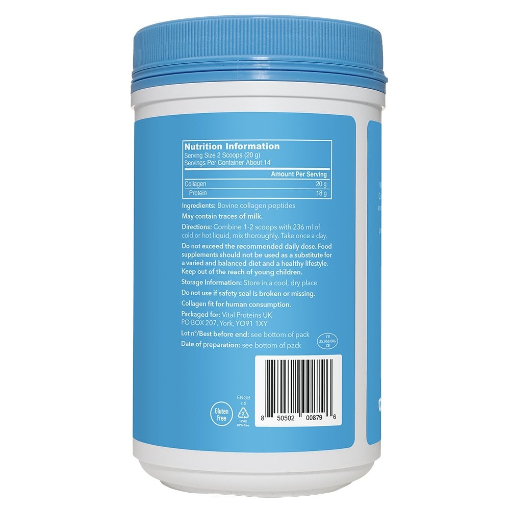 Vital Proteins Unflavoured Collagen Peptides 284g – Justmylook