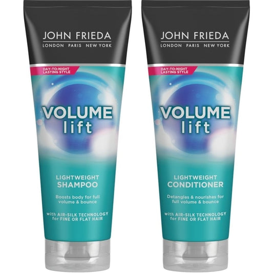 John Frieda Volume Lift Lightweight Shampoo & Conditioner Twin 2 x 250ml