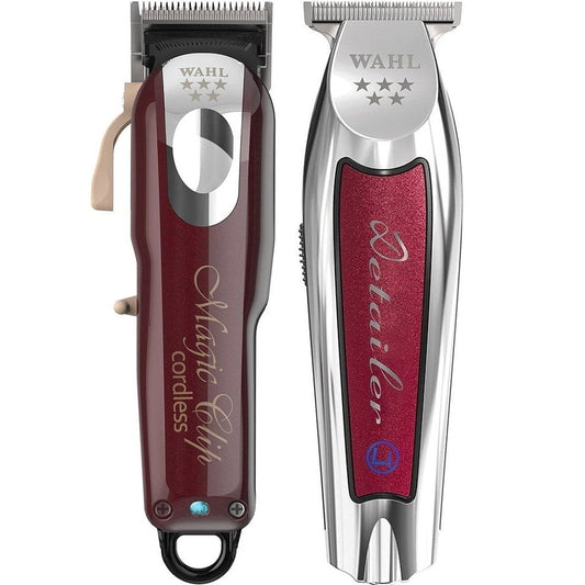 Wahl Cordless Magic Clip Clipper + Cordless Detailer Li Trimmer Duo