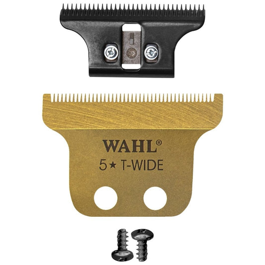 Wahl Detailer Trimmer Replacement Extra Wide T-Blade Gold