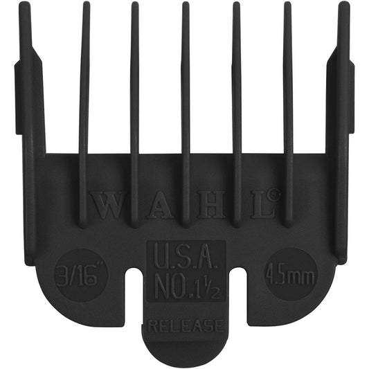 Wahl No 1.5 Grade Comb Attachment 4.5mm Black