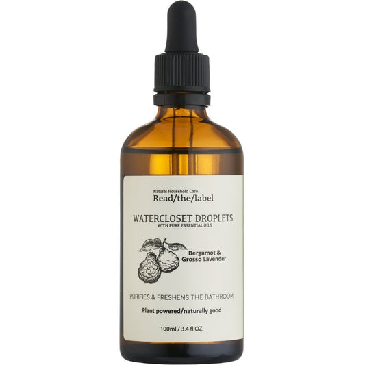 Read The Label London Watercloset Droplets Bergamot & Grosso Lavender 100ml