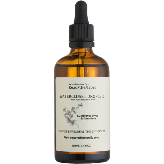 Read The Label London Watercloset Droplets Eucalyptus Dives & Geranium 100ml