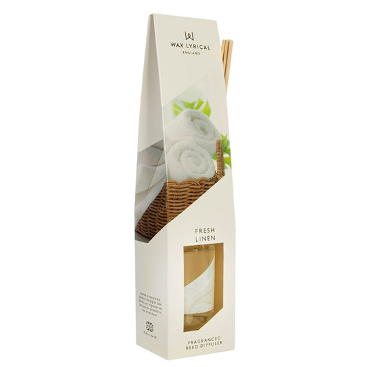 Wax Lyrical Fresh Linen Scented Reed Diffuser 100ml