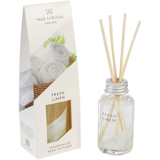 Wax Lyrical Fresh Linen Scented Reed Diffuser 40ml