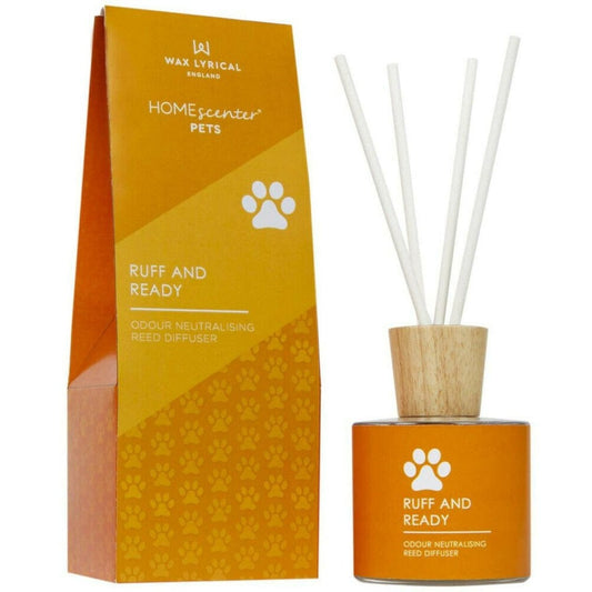 Wax Lyrical HomeScenter Pets Ruff & Ready Odour Neutralising Reed Diffuser 180ml