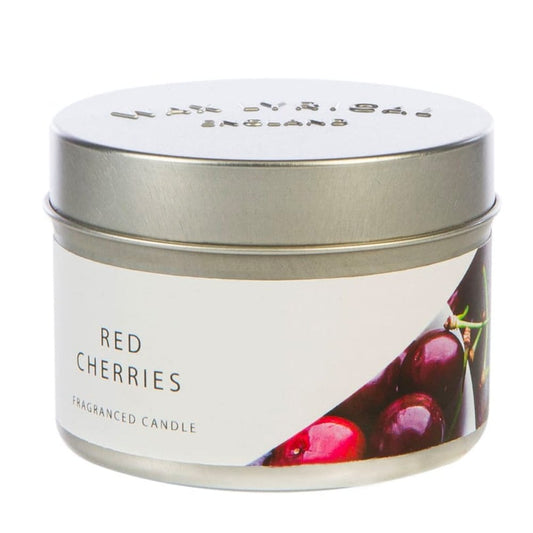 Wax Lyrical Red Cherries Small Tin Candle