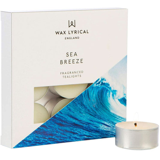 Wax Lyrical Sea Breeze Tea Lights Pack of 9