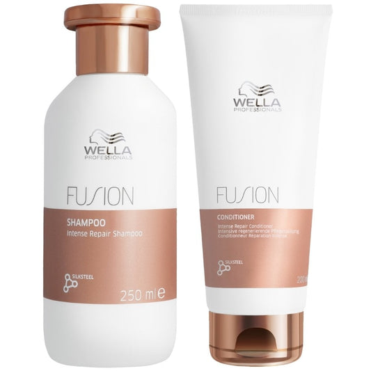 Wella Professionals Fusion Intense Repair Shampoo 250ml & Conditioner 200ml Twin