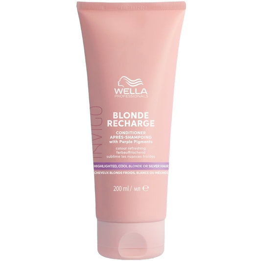 Wella Professionals Invigo Blonde Recharge Cool Blonde Colour Refreshing Conditioner 200ml