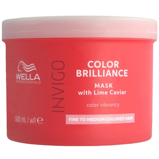 Wella Professionals Invigo Colour Brilliance Vibrant Colour Mask Fine/Normal Hair 500ml