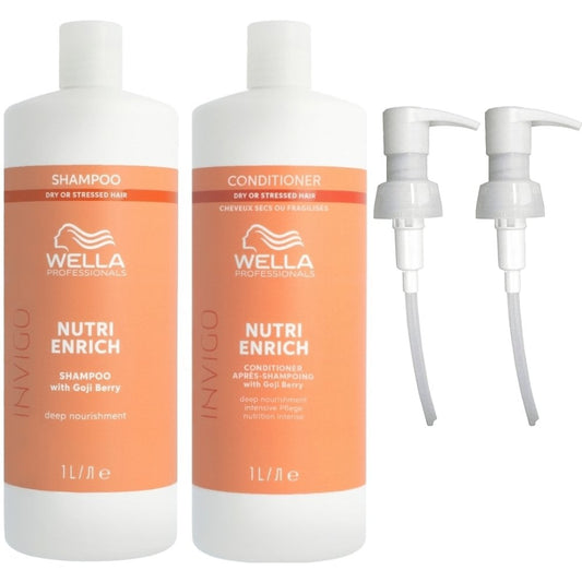 Wella Professionals Invigo Nutri-Enrich Deep Nourishing Shampoo & Conditioner Twin 2 x 1000ml