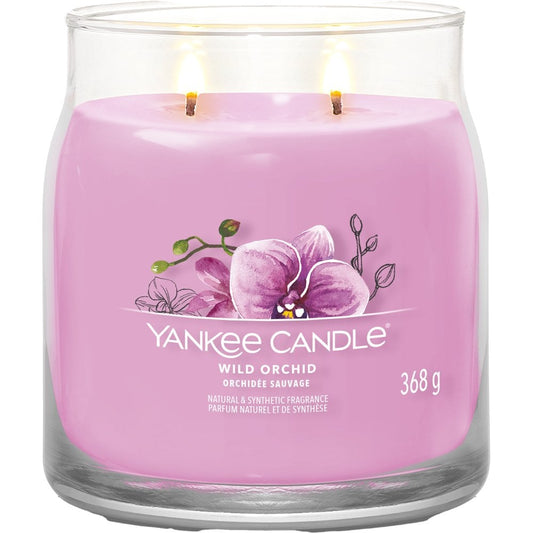 Yankee Candle Wild Orchid Medium Signature Jar Candle