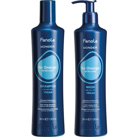 Fanola Wonder No Orange Shampoo & Mask Twin 2 x 350ml