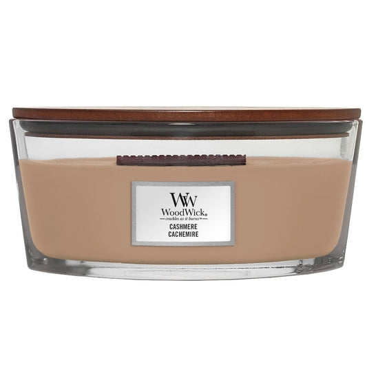 WoodWick Cashmere Ellipse Jar Candle