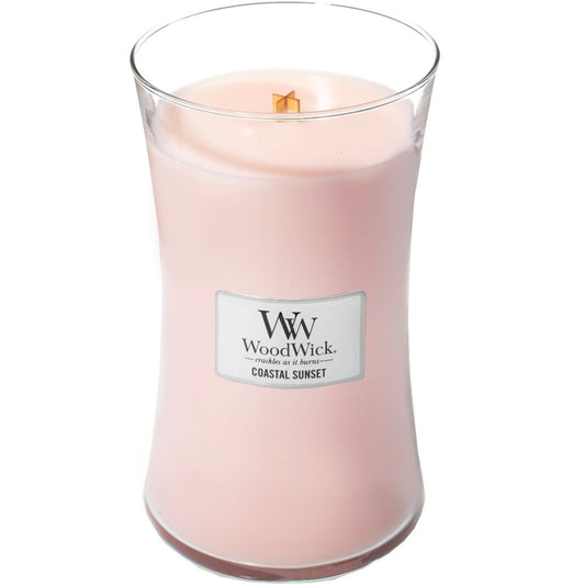 WoodWick Coastal Sunset Large Hourglass Jar Candle