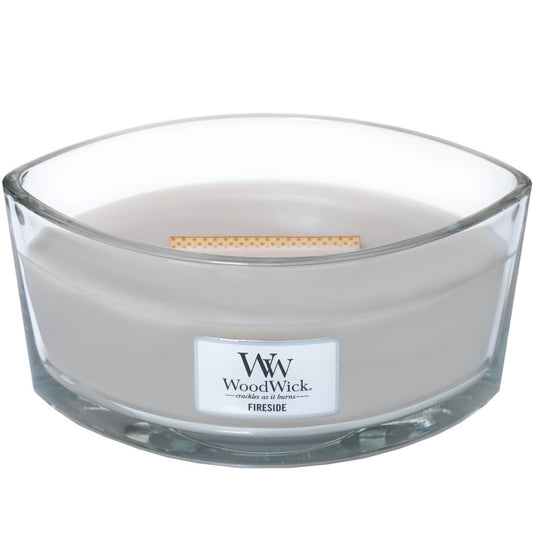 WoodWick Fireside Ellipse Jar Candle